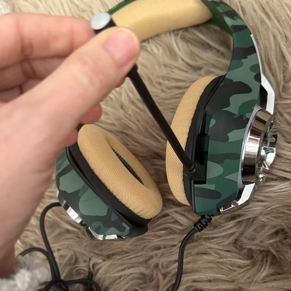 TAIYBO XW10 Gaming Headset with LED Lights